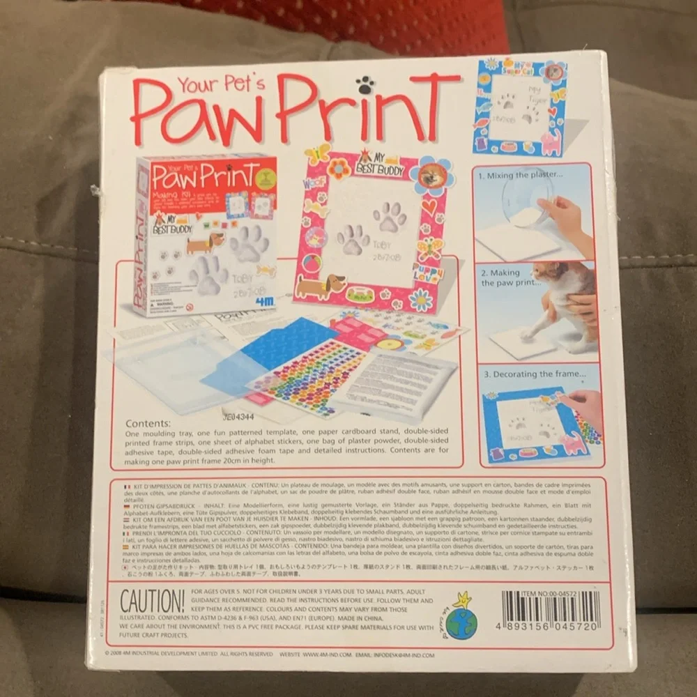 Pet Paw Print Kit